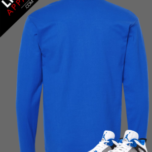 Royal Blue Premium Long Sleeve T-Shirt | Customizable