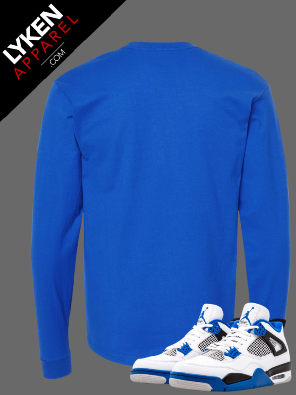 Royal Blue Premium Long Sleeve T-Shirt | Customizable