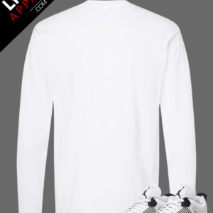 White Premium Long Sleeve T-Shirt | Customizable