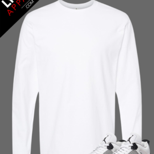 White Premium Long Sleeve T-Shirt | Customizable