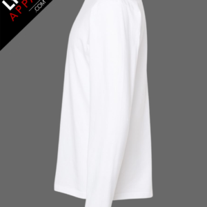 White Premium Long Sleeve T-Shirt | Customizable