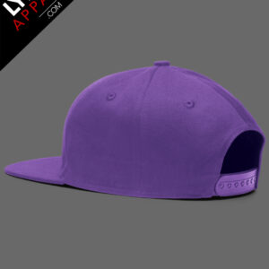 Purple And Black Premium SnapBack | Customizable
