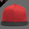 Red-Black-Snapback-Mockup.jpg Red And Black Premium SnapBack | Customizable