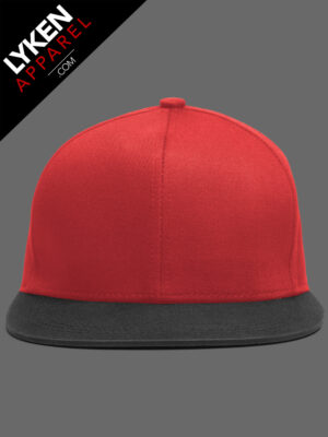 Red And Black Premium SnapBack | Customizable