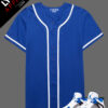 Royal Blue Premium Baseball Jersey | Customizable