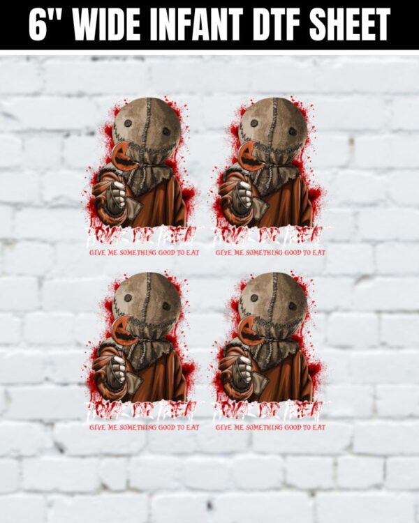 Sam Trick Or Treat DTF Sheet | Ready To Press