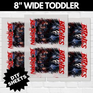 Scream Bitches Be Trippin DTF Sheet v2 | Ready To Press