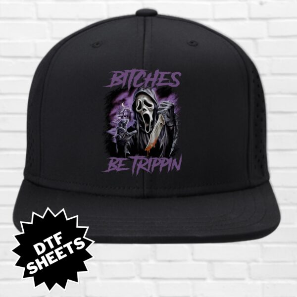 Scream-Bitches-Be-Trippin-V4-HAT-MOCKUP.jpg Scream Bitches Be Trippin DTF Sheet v3 | Ready To Press