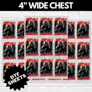 Scream Bitches Be Trippin DTF Sheet v4 | Ready To Press