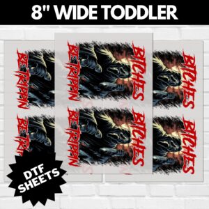 Scream Bitches Be Trippin DTF Sheet v4 | Ready To Press