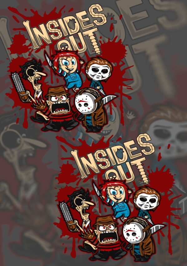 Insides Out DTF Sheet | Ready To Press