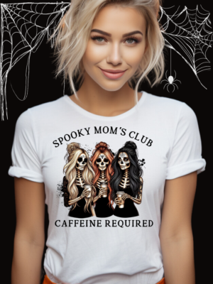 Spooky Moms Club | White Premium T-Shirt
