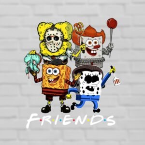 Spongebob Horror Friends| Transparent PNG
