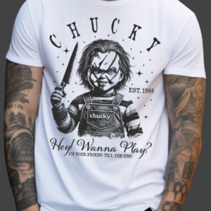 Chucky Vintage | White Premium T-Shirt
