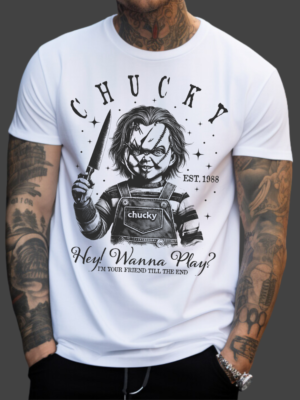 Chucky Vintage | White Premium T-Shirt