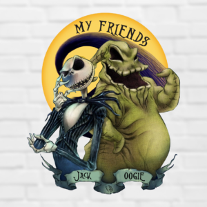Jack vs Oogie | Transparent PNG