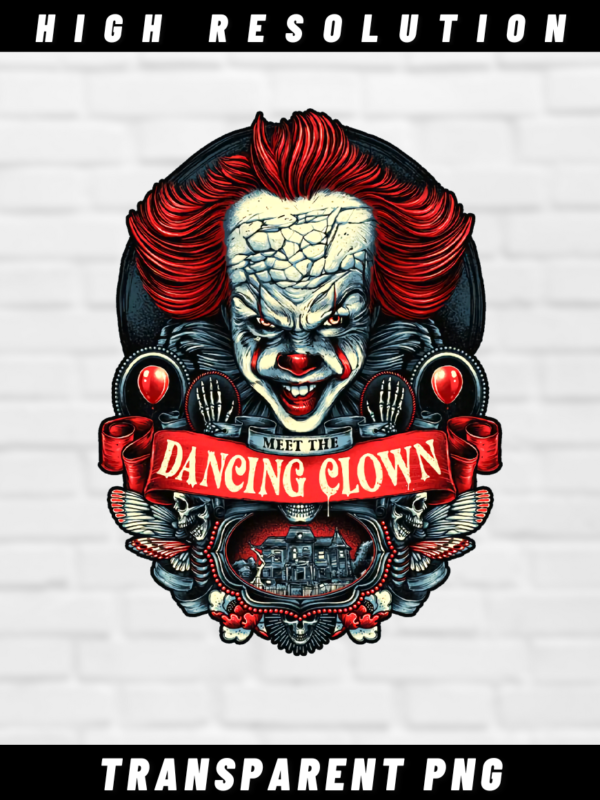 The Dancing Clown | Transparent PNG