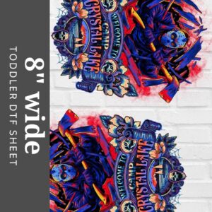 Welcome to Camp Crystal DTF Sheet | Ready To Press