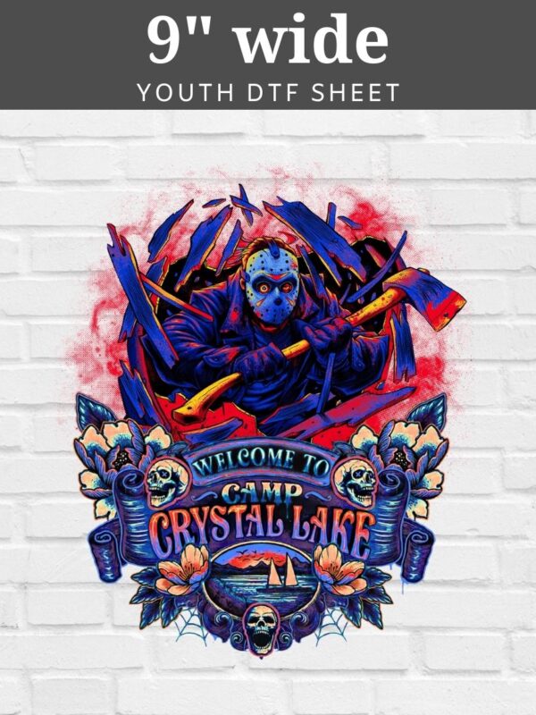 Welcome to Camp Crystal DTF Sheet | Ready To Press