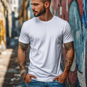 White Premium T-shirt | Customizable