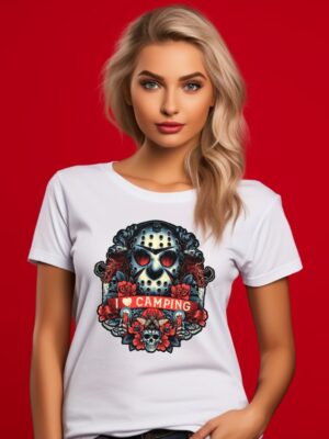 I Love Camping | White Premium T-Shirt