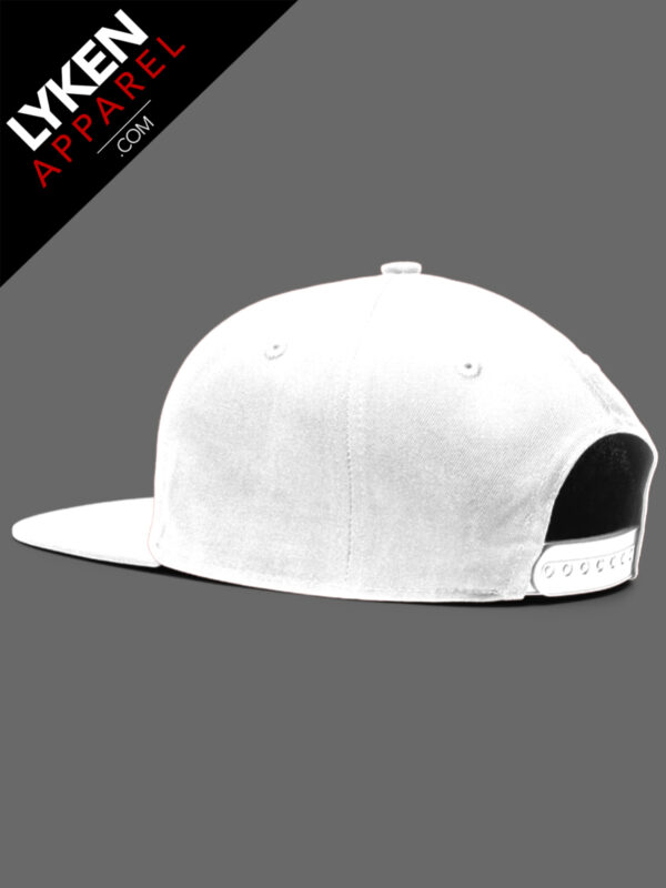 White Premium SnapBack | Customizable