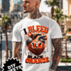Football DTF Transfer - Black & Orange Colors | Ready To Press