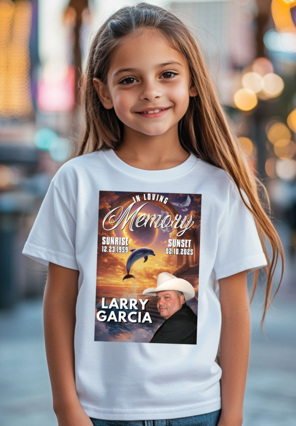 Dad Memorial Shirt - Youth