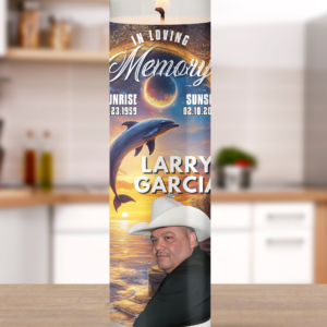 Prayer Candle with Sticker