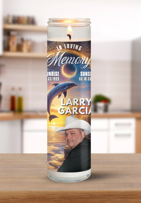Prayer Candle with Sticker