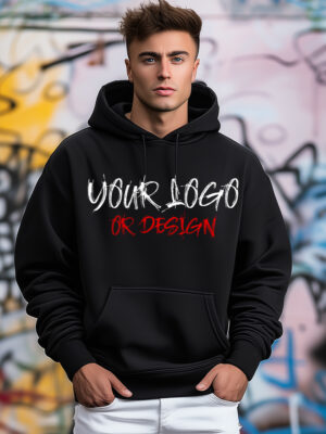 Custom Black Hoodie Printing | Las Vegas Custom Tees by Lucid Printz