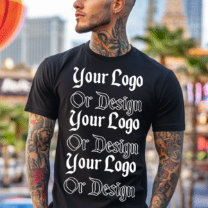 FULL FRONT + FULL BACK PREMIUM CUSTOM T-SHIRT