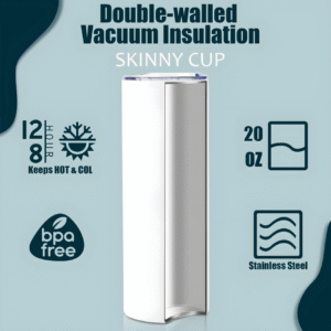 Halloween Witch Trio 20oz Skinny Tumbler | Vacuum-Insulated Stainless Steel Cup | Hot & Cold