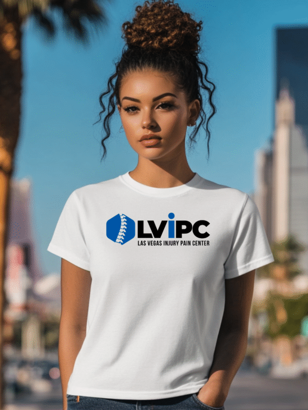 White Women's T-Shirt | Full Front Logo