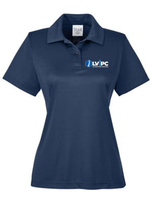 NAvy Dry Fit Women's Polo Top | Left Chest Logo
