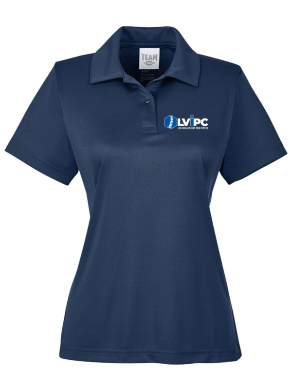 NAvy Dry Fit Women's Polo Top | Left Chest Logo