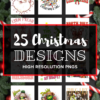 Lucid Christmas Crafter Bundle – Vol. 1 (25 High-Res PNGs)