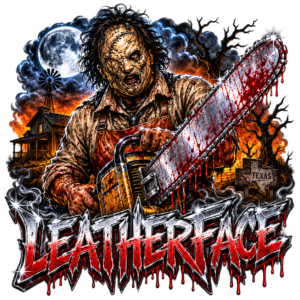 Moonlit Chainsaw Horror | 13x19 Ready-to-Press DTF Sheet